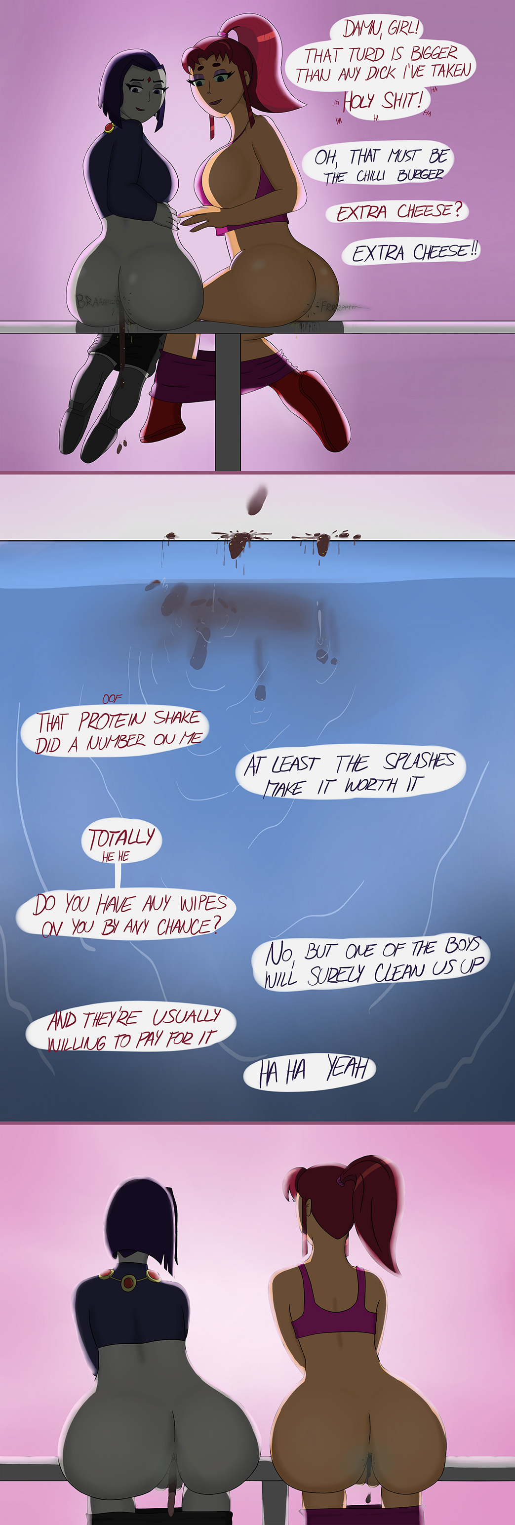 Bratty Bitches: The Pool page 3 full