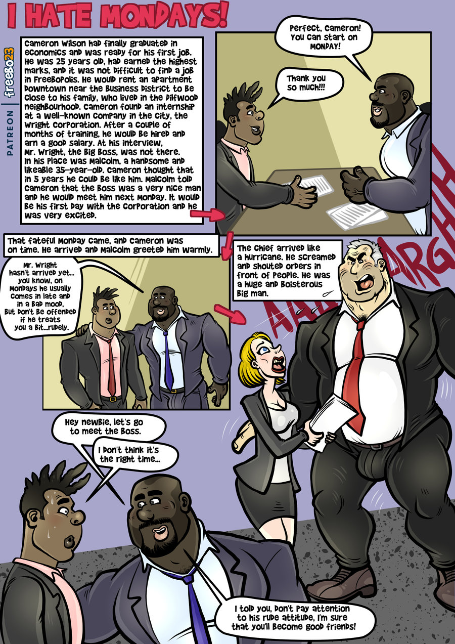 I Hate Mondays - English page 2 full