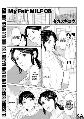 [Takasugi Kou] My Fair MILF Ch. 8-10 [Spanish] [K.A. Works] cover