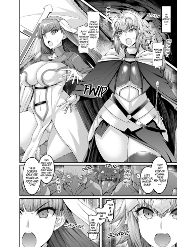 [Ankoman] Jeanne to Martha, Goblin no Su e Iku (Fate/Grand Order) [English] [LSC Translation] cover
