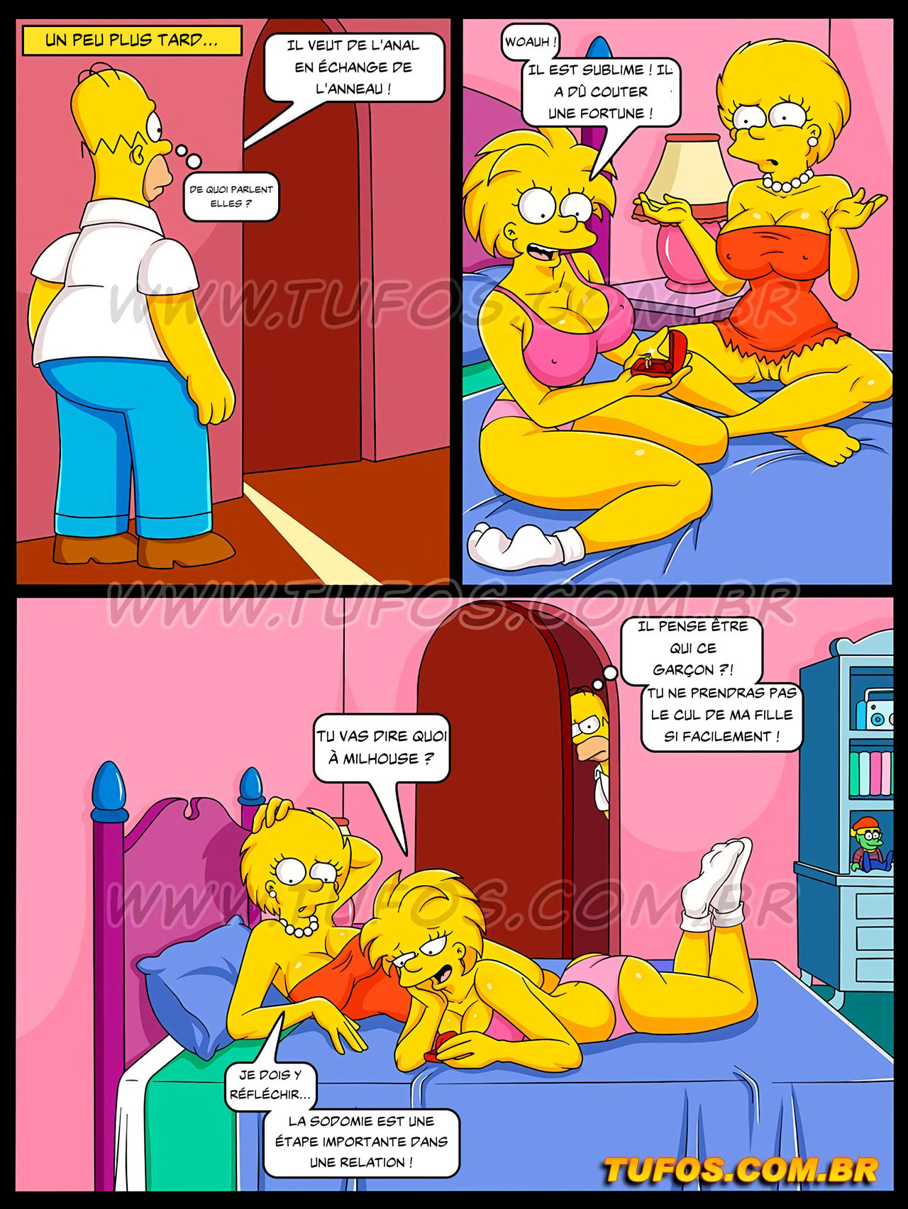 Les Simpson - Le Précieux Anneau Familial page 4 full