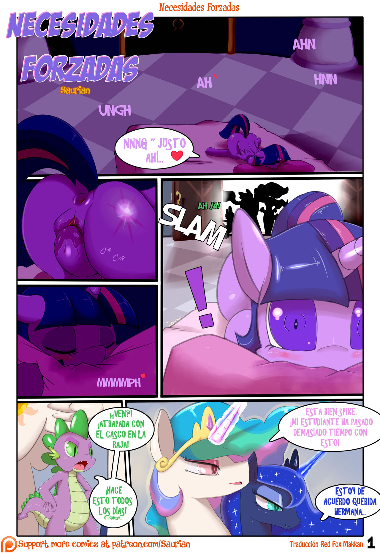Forced Needs / Necesidades Forzadas page 1 full