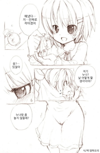 [Fuyuno Mikan] Ookii Onnanoko to no Etchi Manga | 큰 여자애와 야한일하는 만화 [Korean] cover