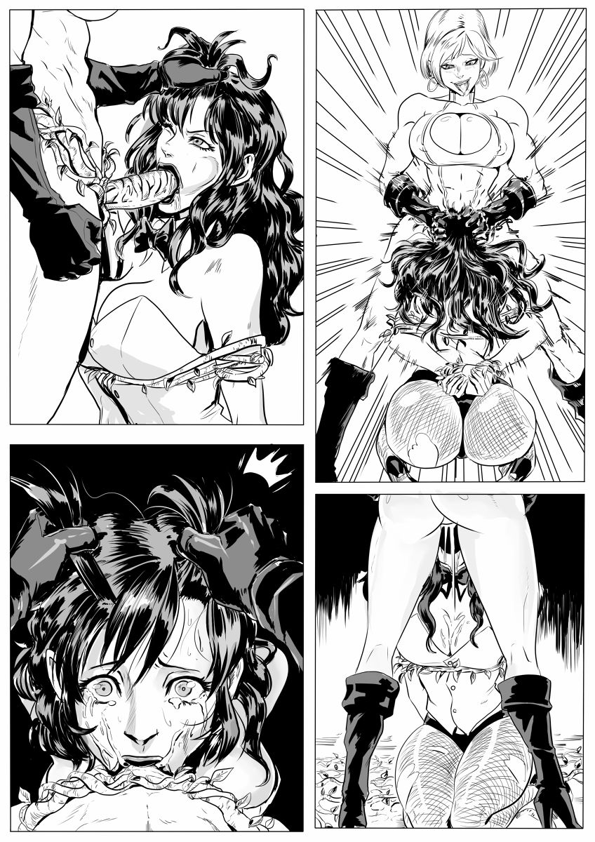 Raven and Zattana. page 4 full