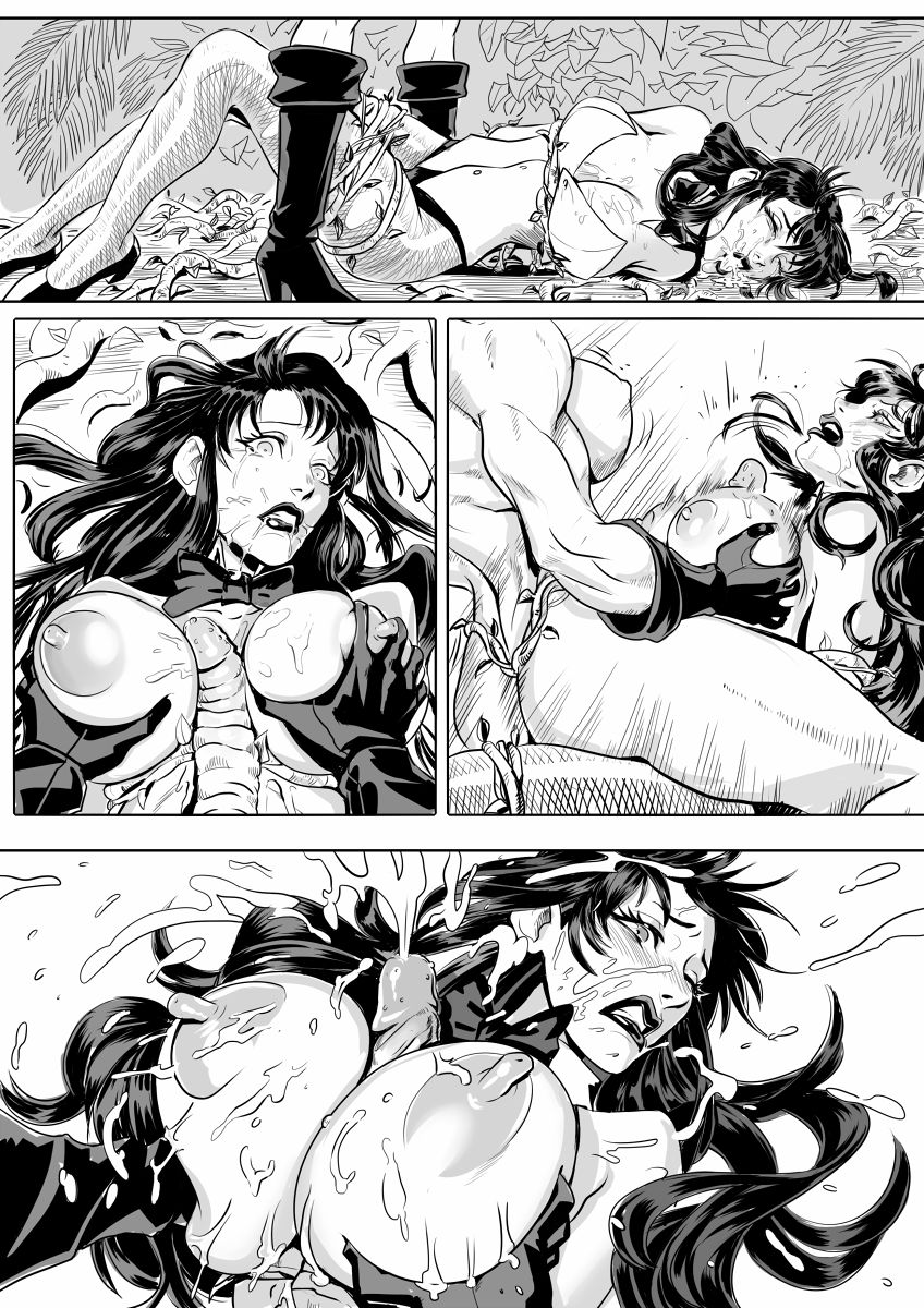 Raven and Zattana. page 6 full