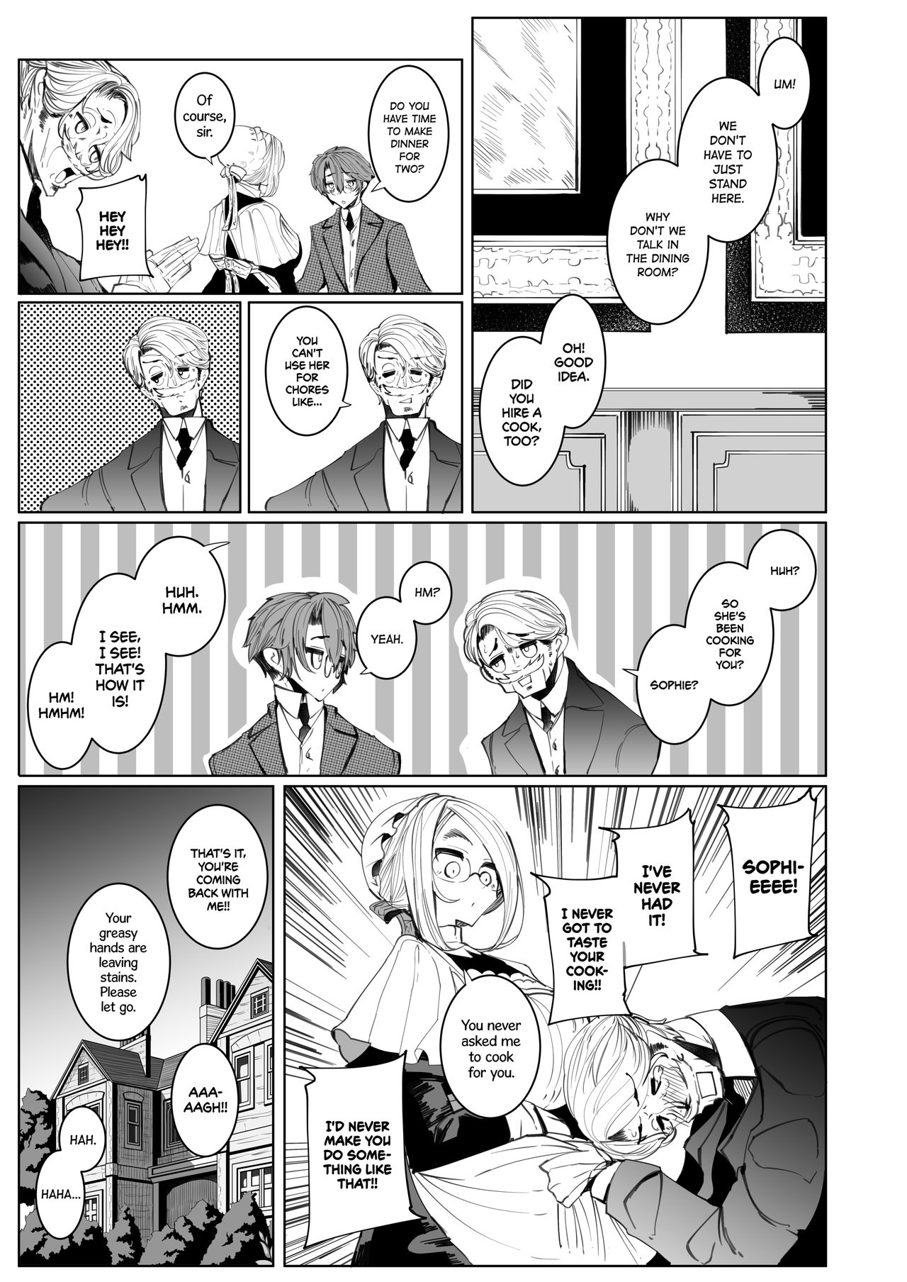 Shinshi Tsuki Maid no Sophie-san 4 | Gentleman’s Maid Sophie 4 page 8 full