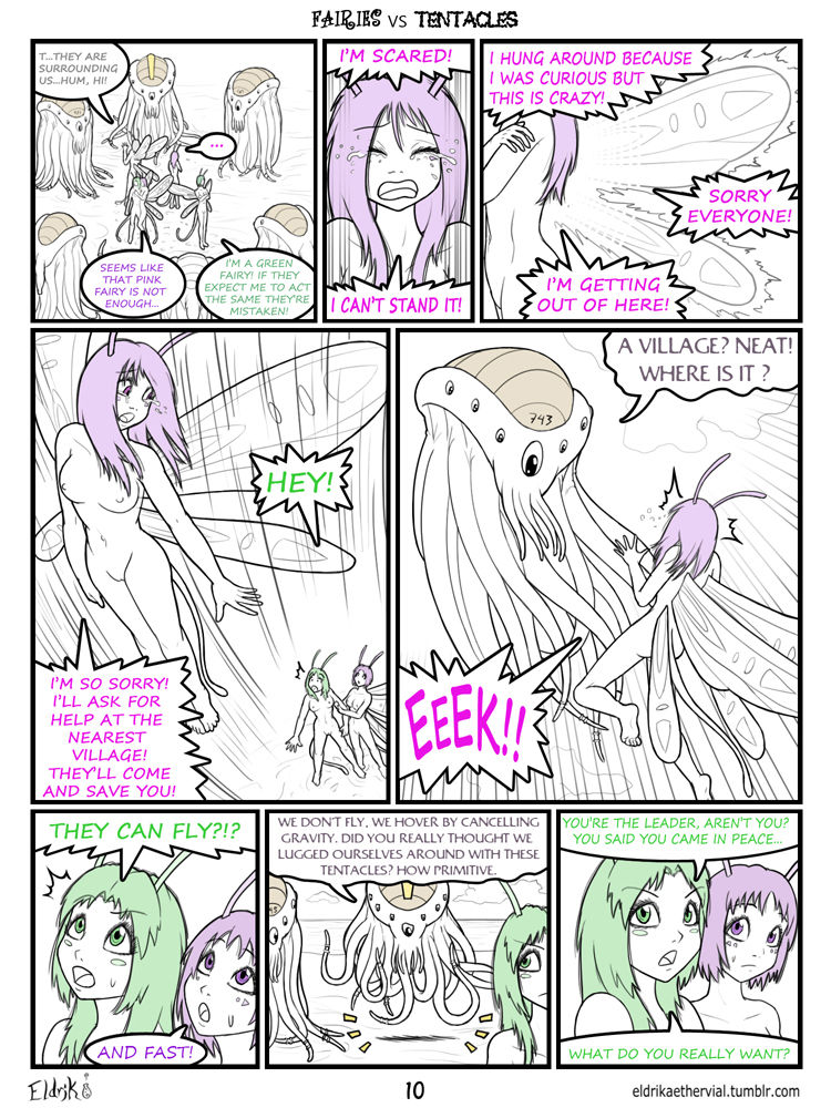 Fairies vs Tentacles page 12 full