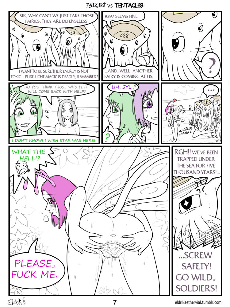 Fairies vs Tentacles page 9 full
