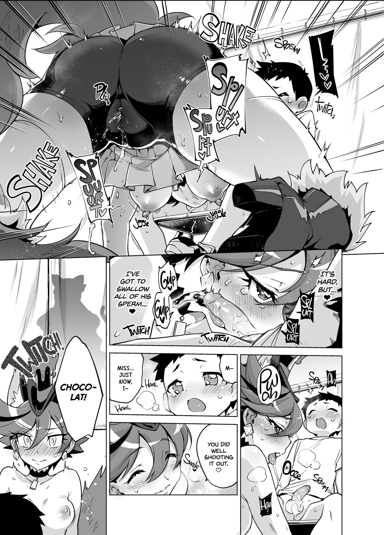 One x Shota Chocolat-chan | Straight Shota with Chocolat on Top page 10 full