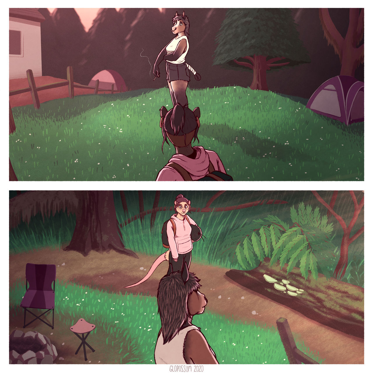 Among the Ferns page 1 full