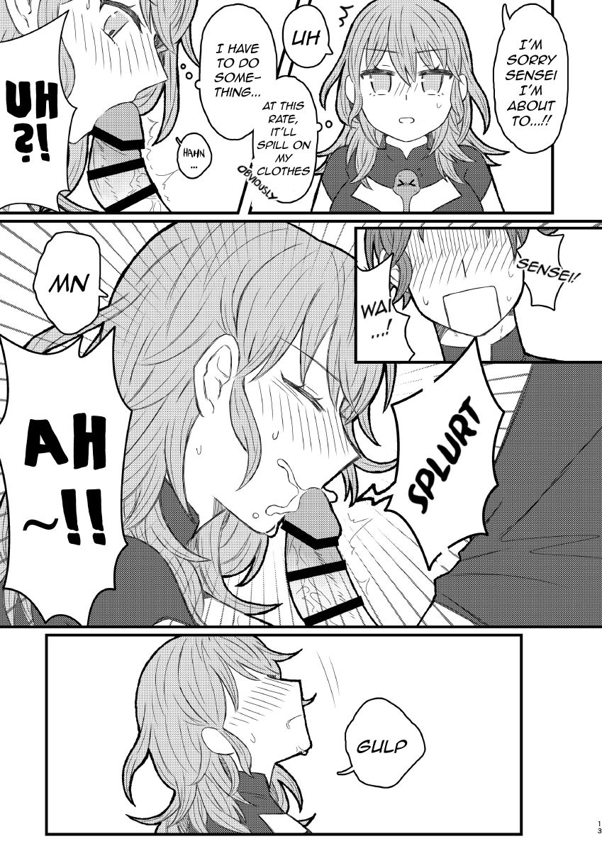 Byleth Sensei ga Mune de Shite kureru Hon page 12 full