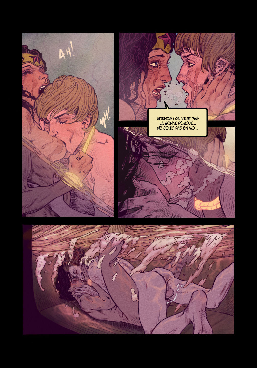 Wonder Woman's "Bathroom Break" page 7 full
