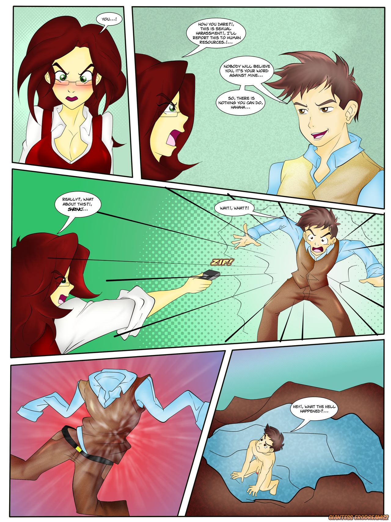 The Shrunken Boss page 3 full