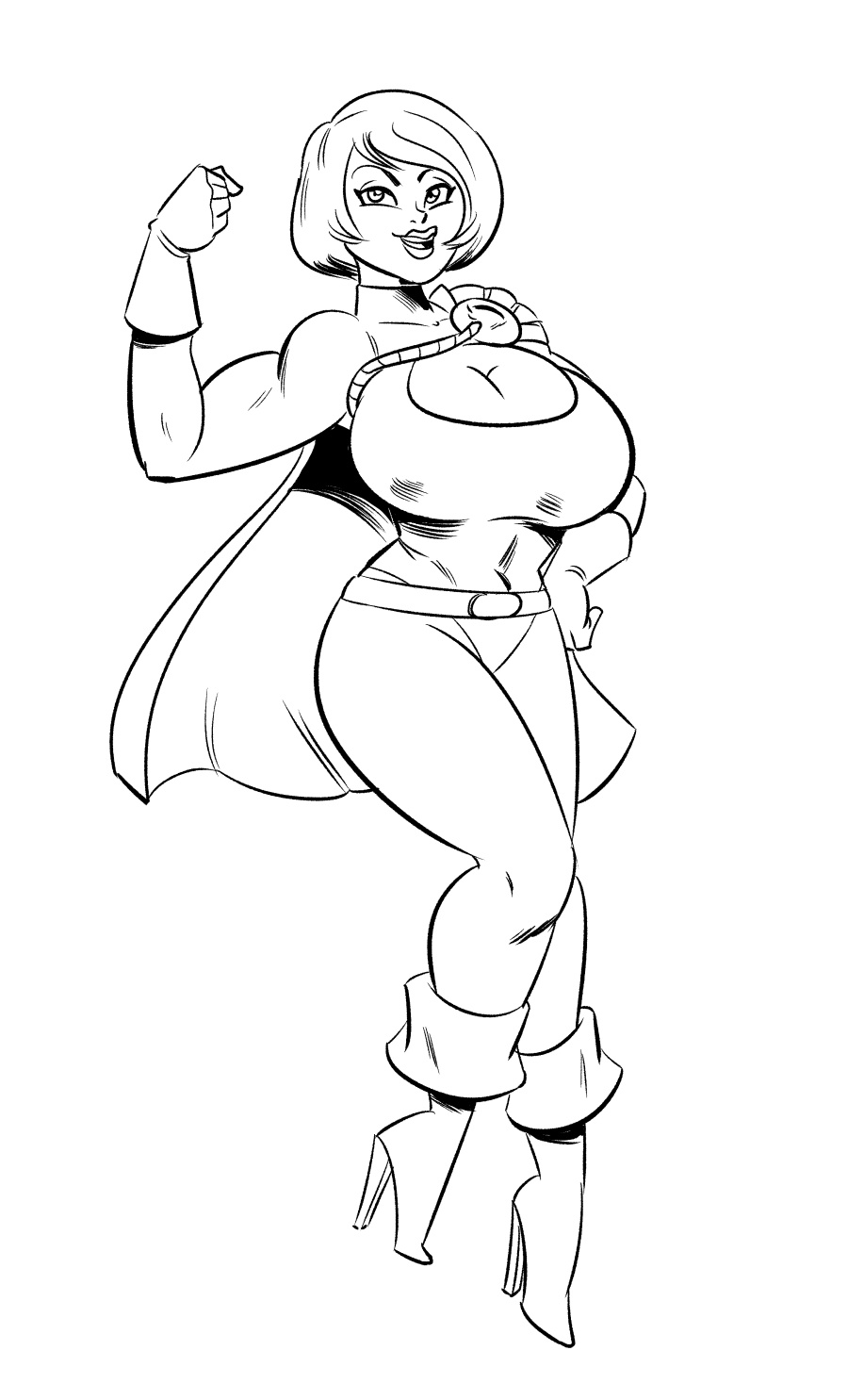 Power Girl Project page 1 full