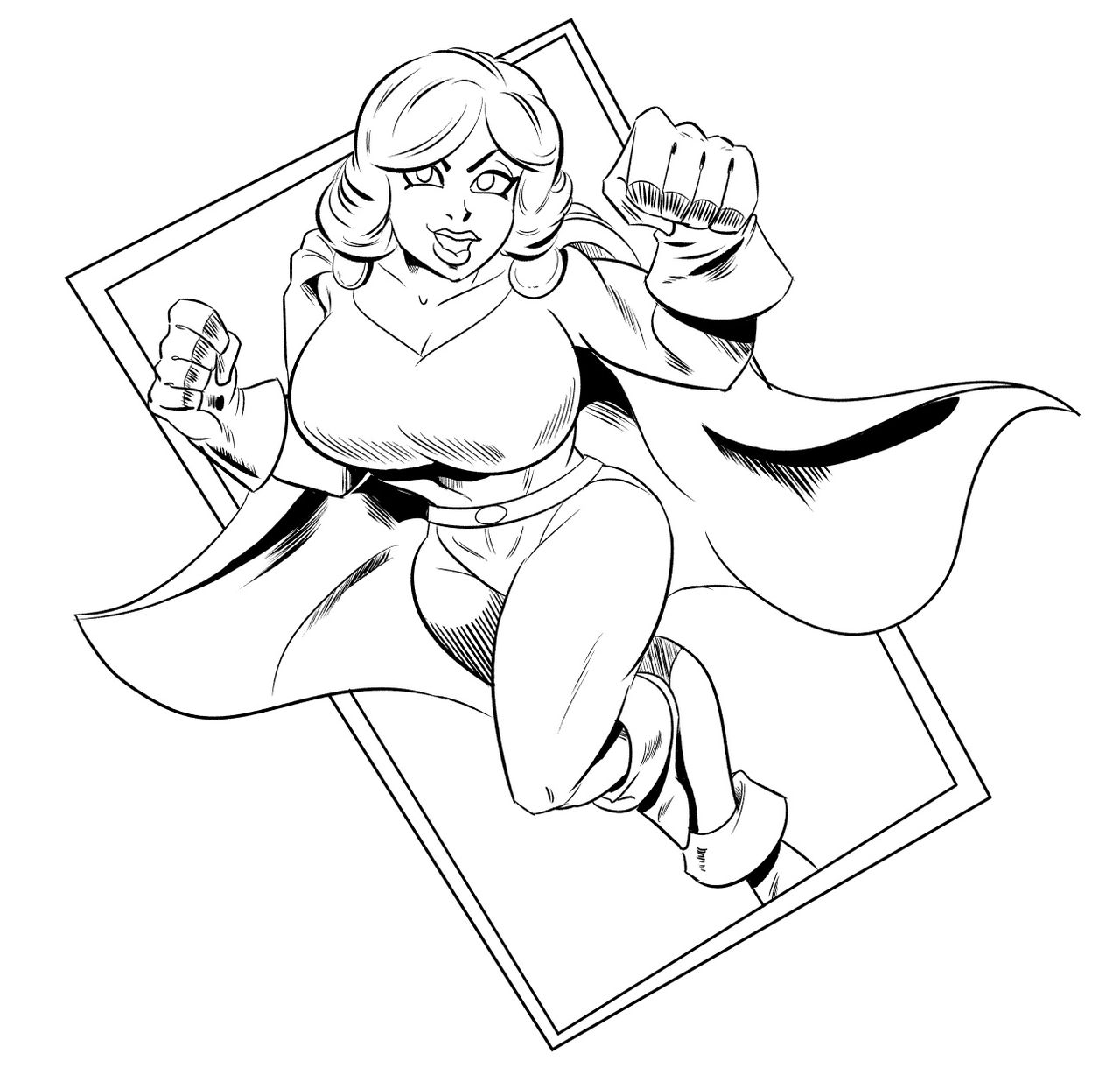 Power Girl Project page 3 full