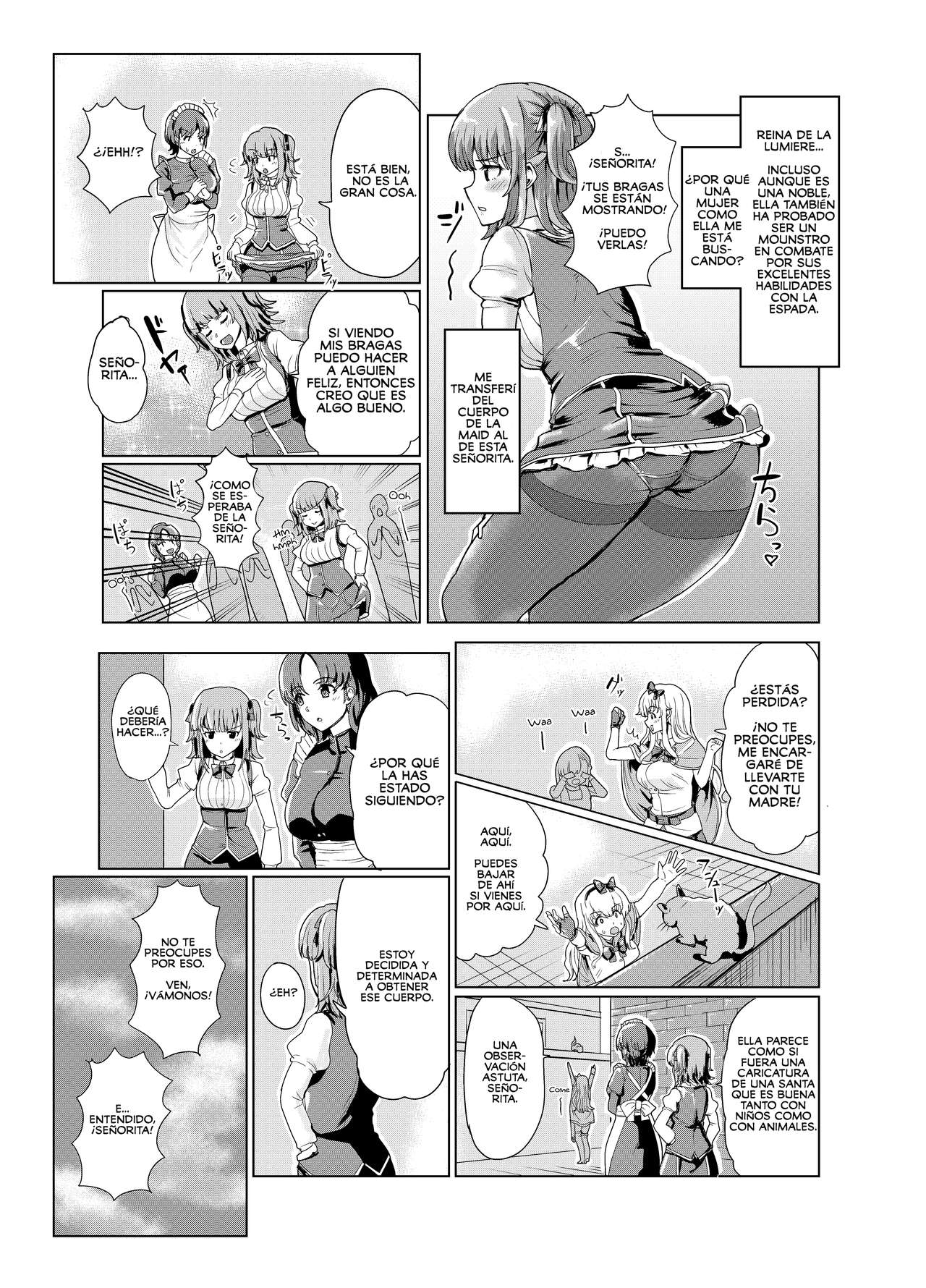 Ken to Mahou no Sekai de Hyoui TSF page 9 full