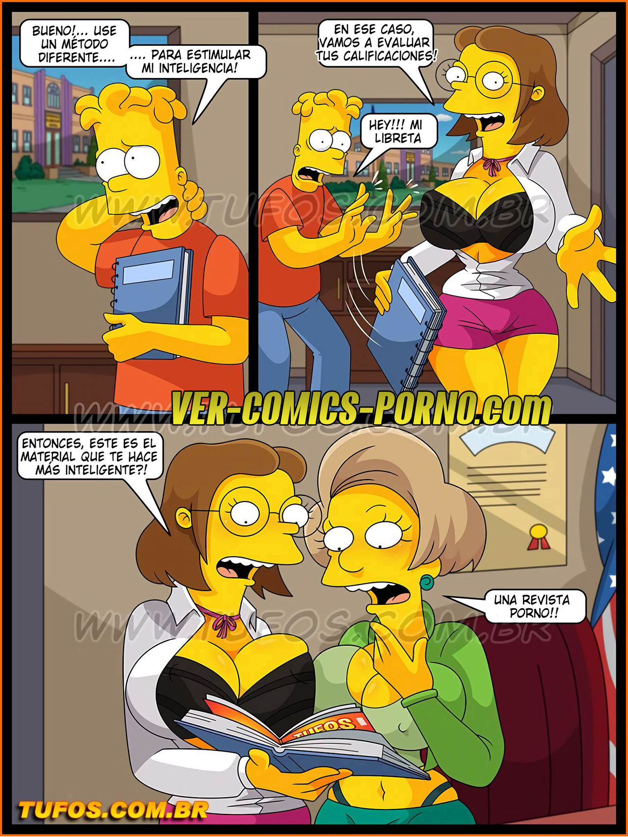 Comic de porno de los simpson