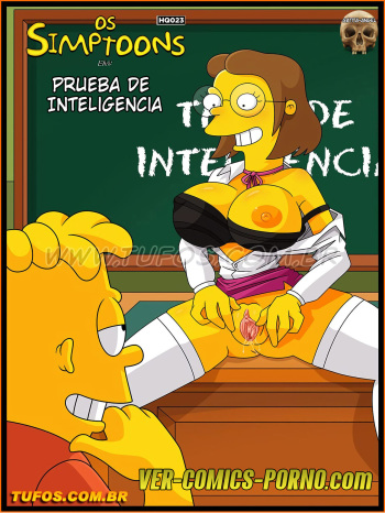 Prueba De Inteligencia (spanish) Los Simpsons  [Ver-Comics-Porno.com] cover
