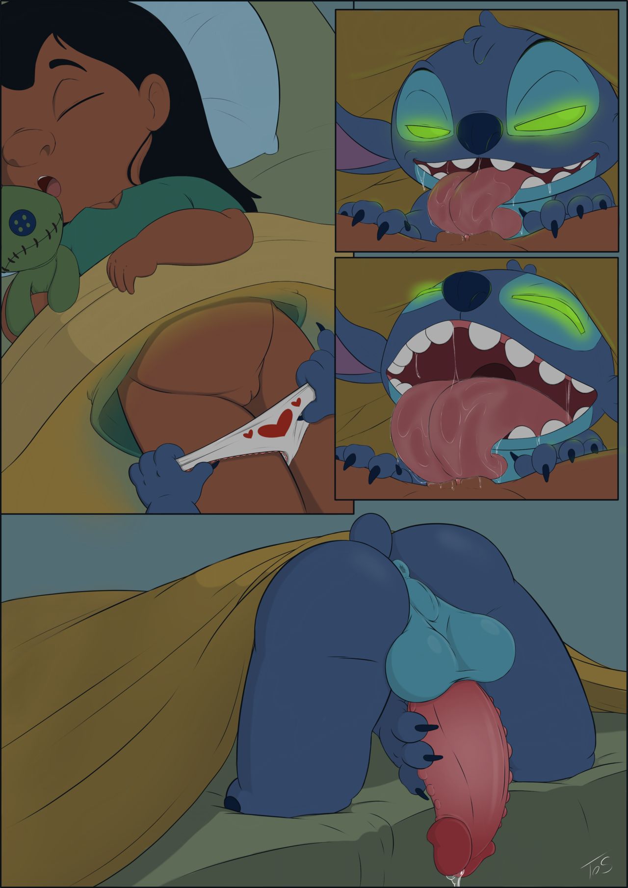 Lilo and stitch porn comic