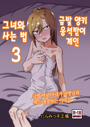 [Niramikko Koujou] Kinpatsu Yancha-kei na Kanojo to no Kurashikata 3 | 금발 양키 응석받이 계인 그녀와 사는 법 3 [Korean] cover