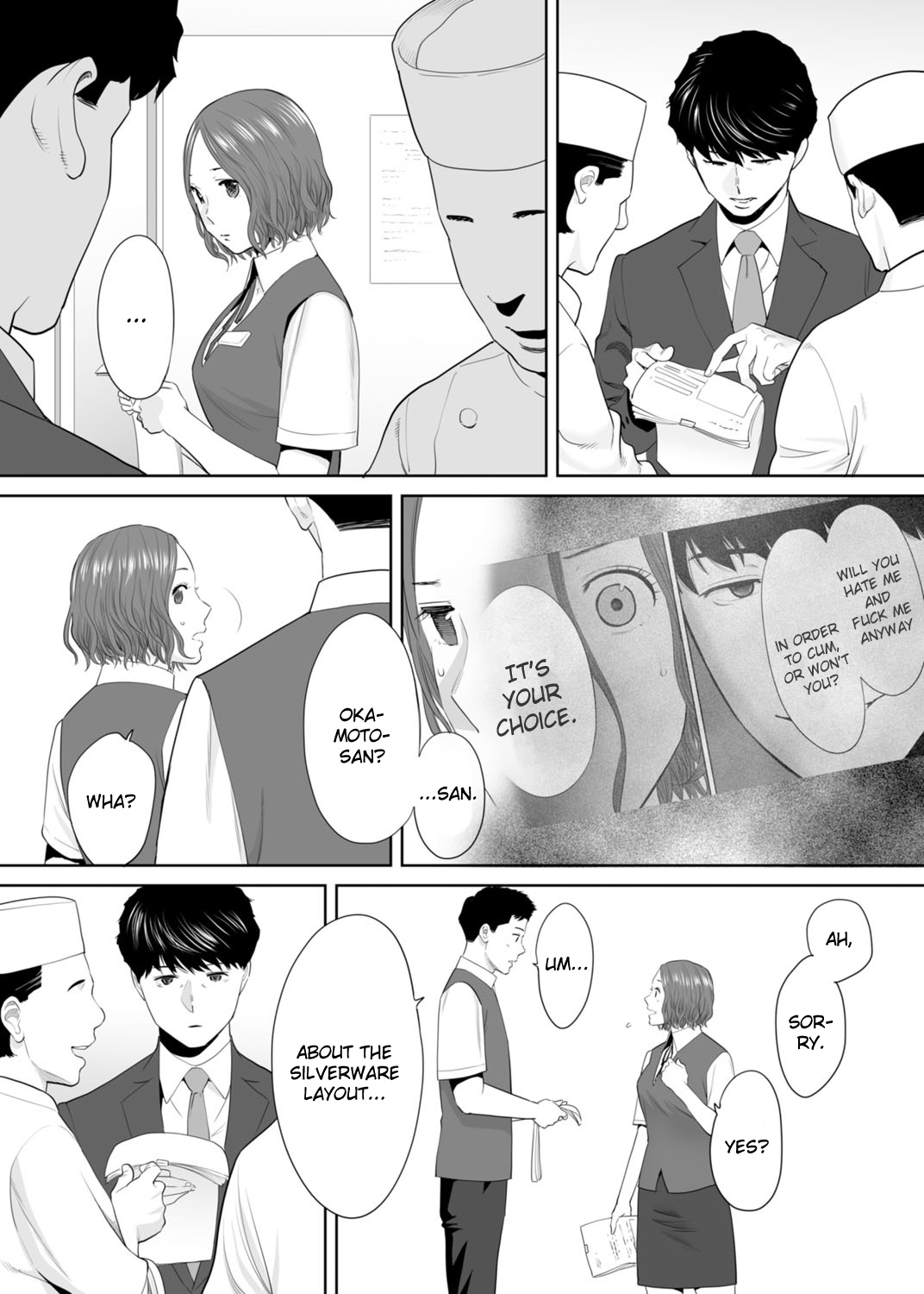 "Otto no Buka ni Ikasarechau..." Aragaezu Kanjite Shimau Furinzuma | "My Husband's Subordinate is Going to Make Me Cum..." An Adulterous Wife Who Can't Resist the Pleasure Chapter 10 page 4 full