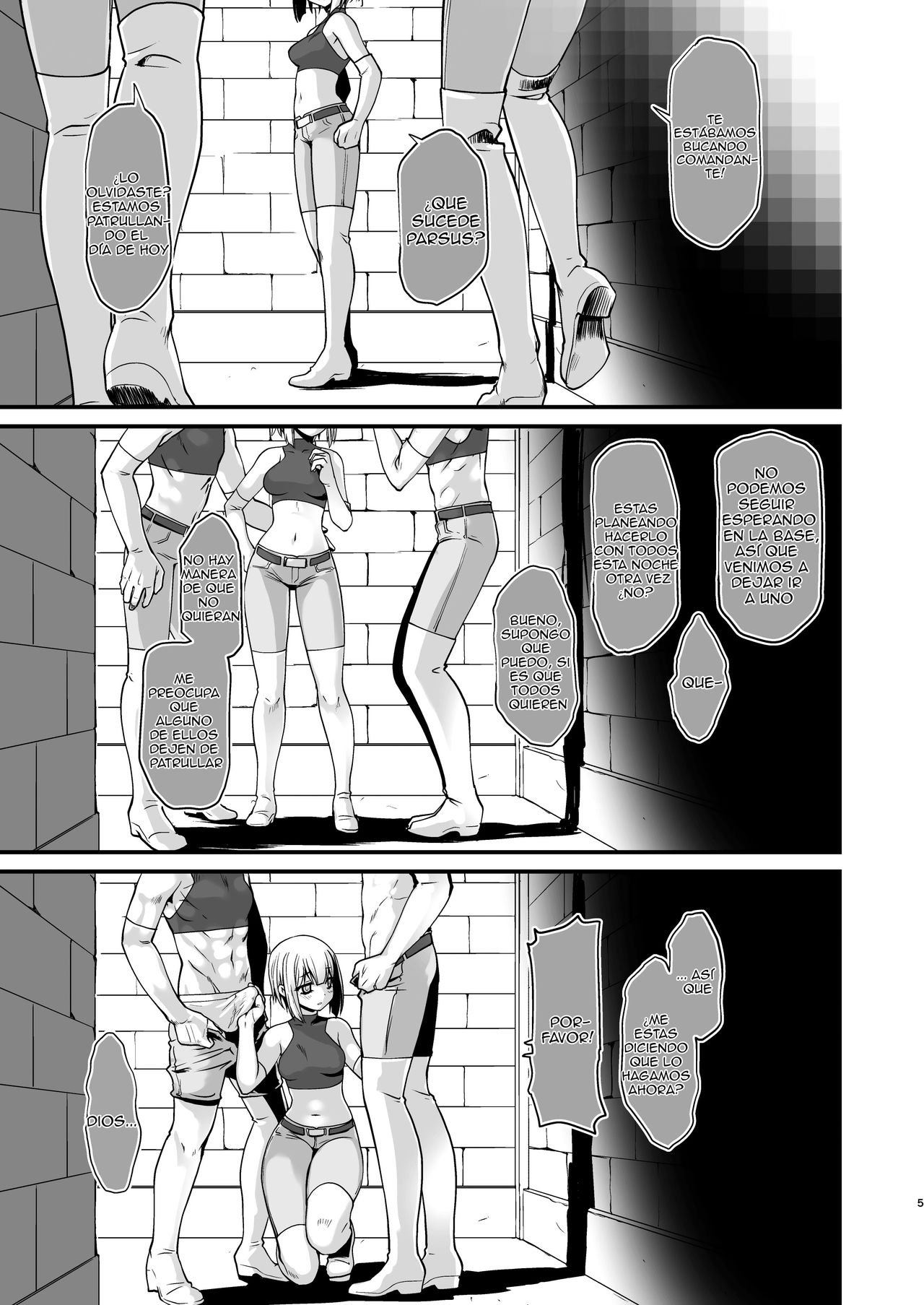 Kishi Danchou Kairakusu Nyoshin Henka ni Kusshita Kishi Ch. 4 | Así el caballero comandante se volvió la princesa caballero page 4 full