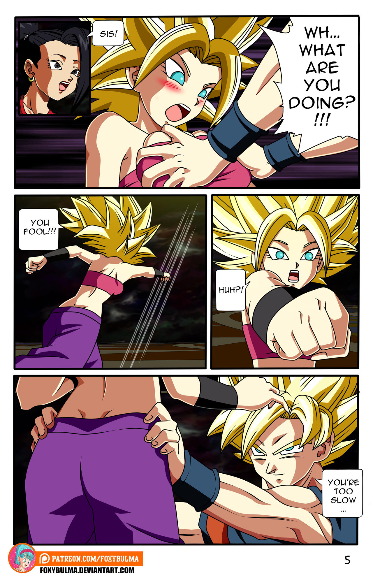 Saiyan Love page 7 full