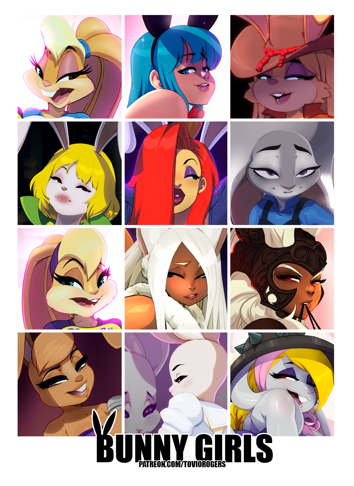 Bunny Girls & Kitties page 1 full