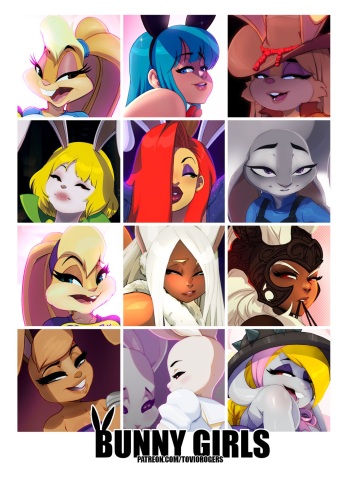 [Tovio Rogers] Bunny Girls & Kitties cover