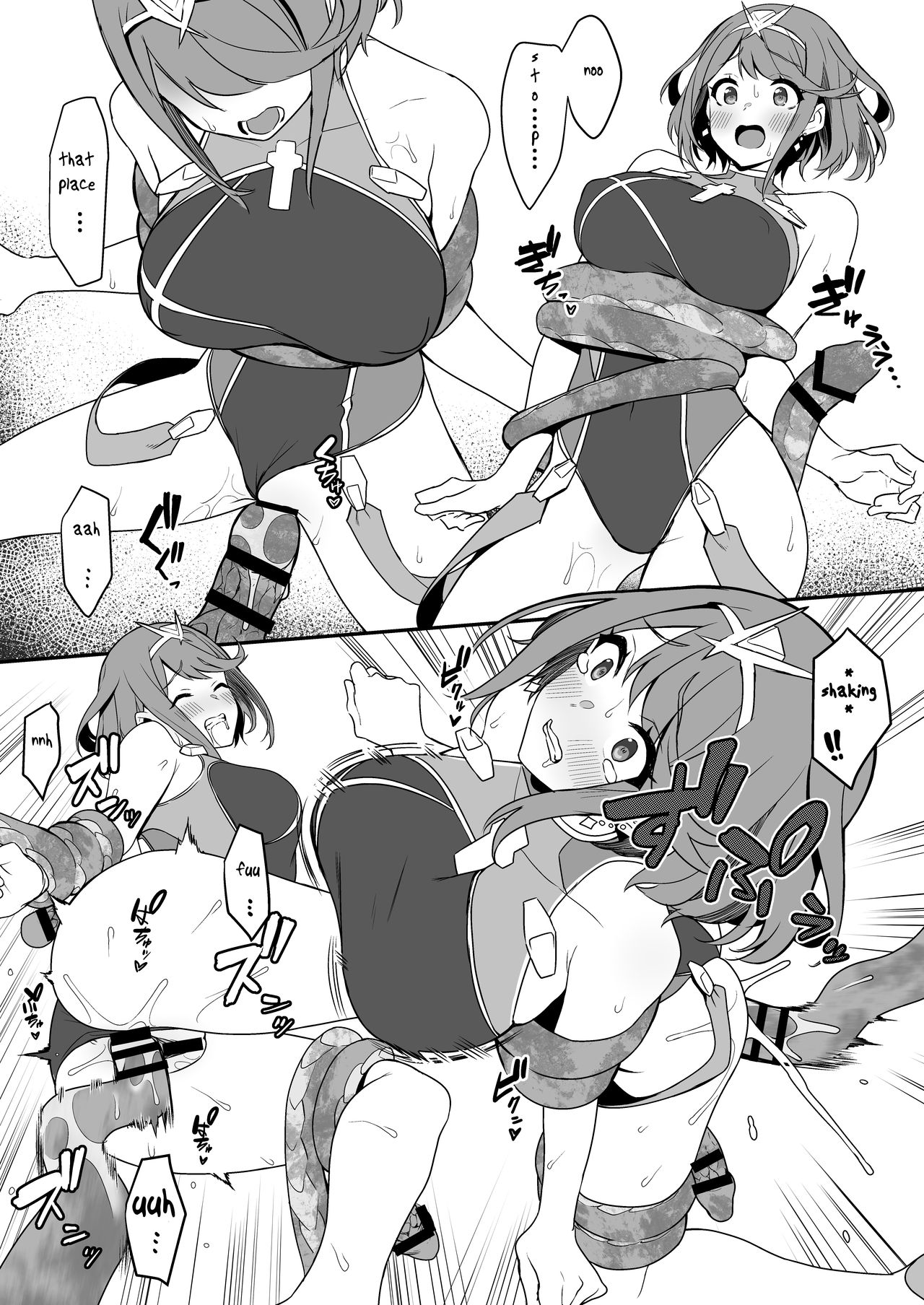 Xenoblade 2 no Rakugaki Bon 2 | Second Book of Xenoblade Chronicles 2 Doodles page 3 full