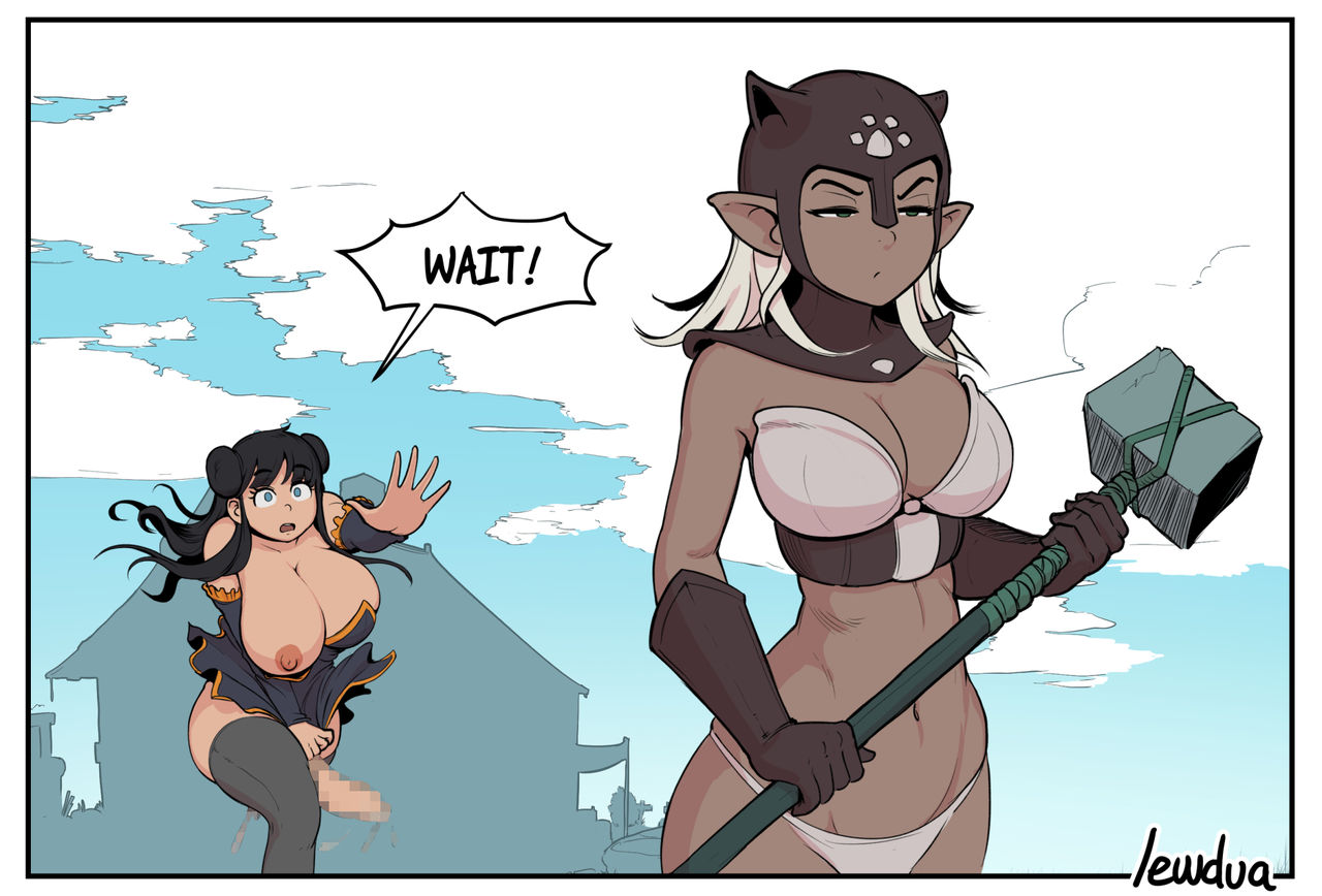 The strength potion – Lola and Pamela page 1 full