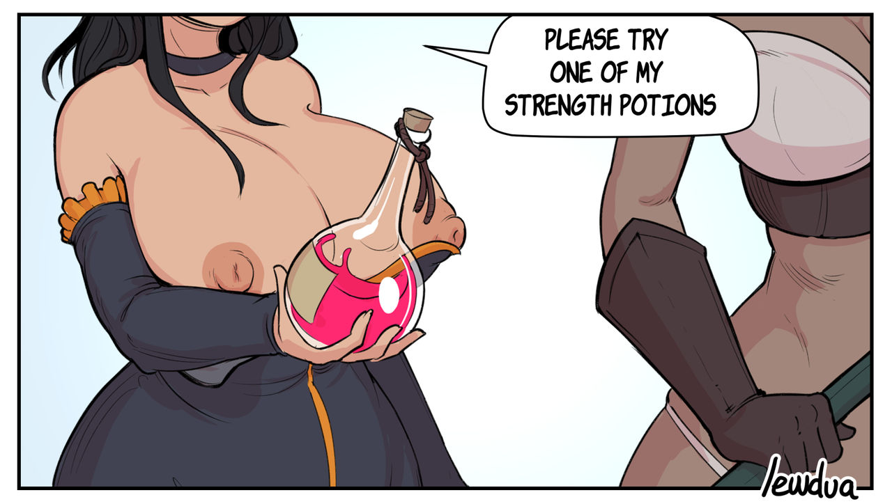 The strength potion – Lola and Pamela page 6 full