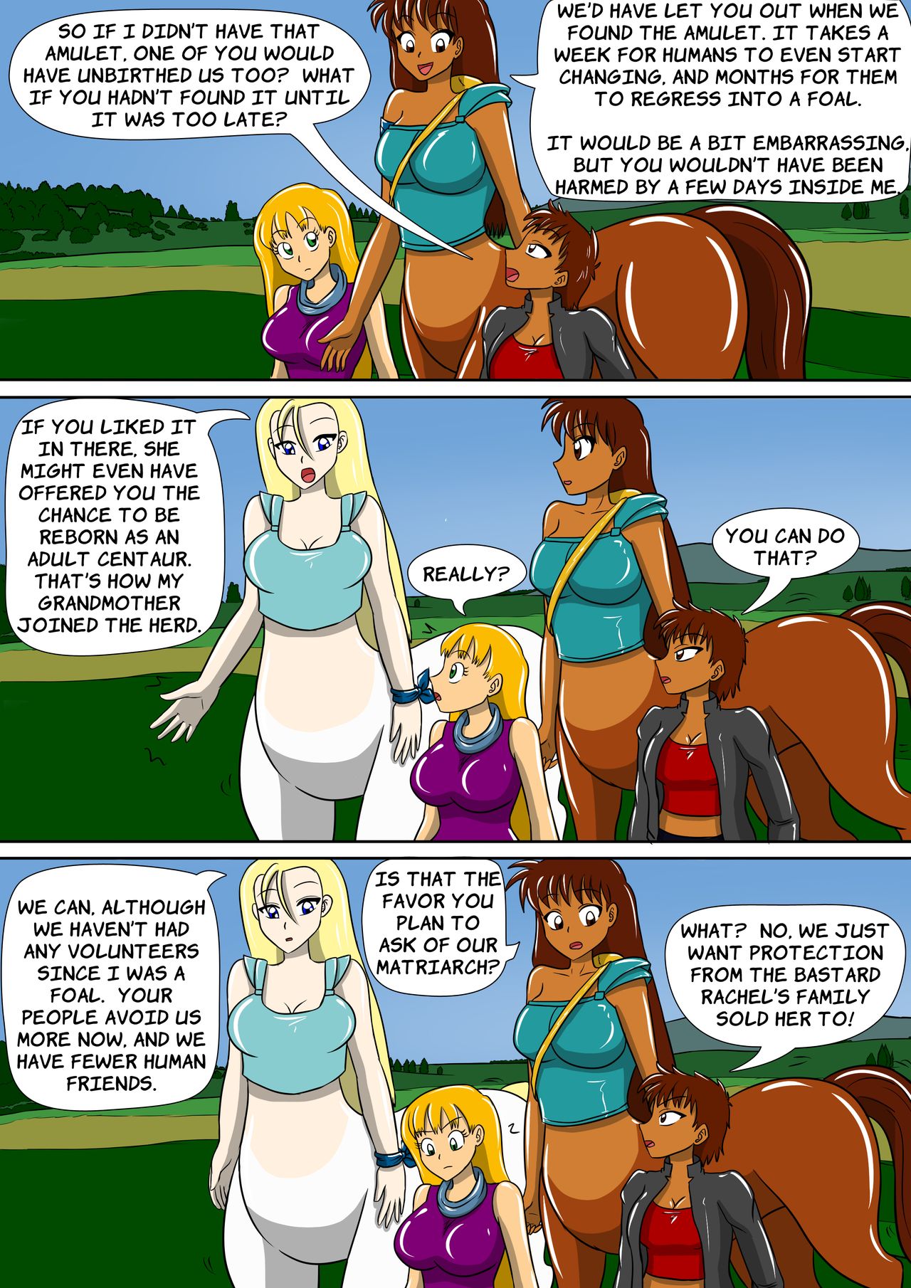 Centaur's Protective Womb page 12 full