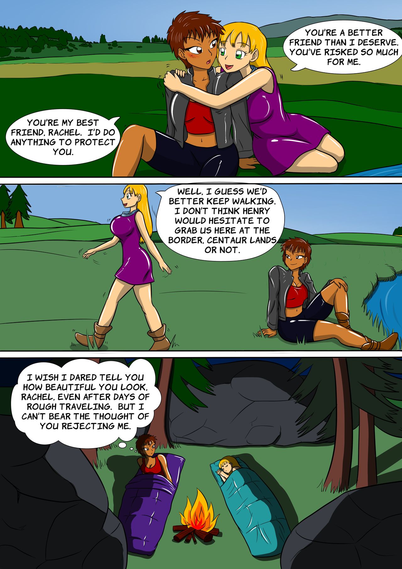 Centaur's Protective Womb page 3 full