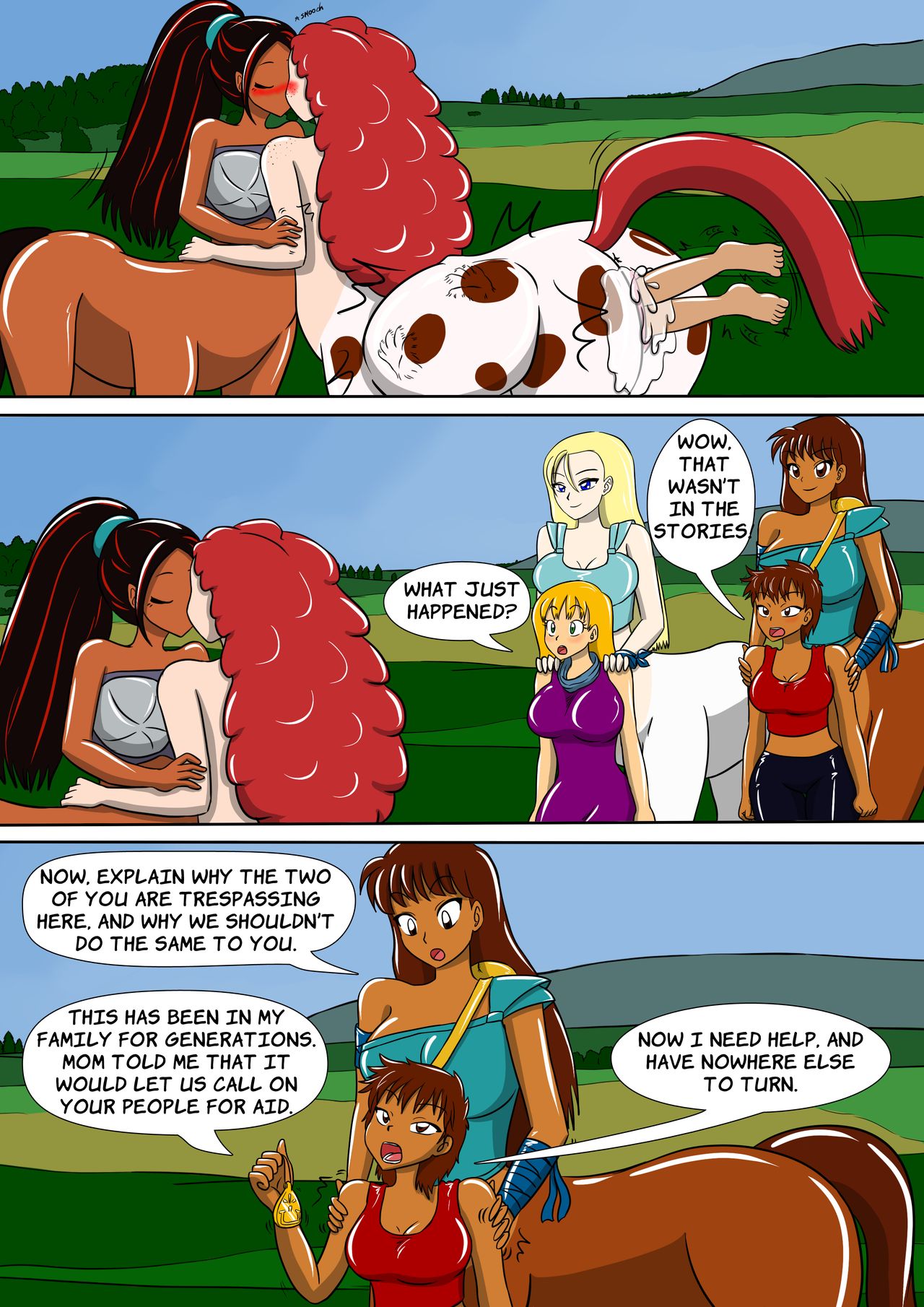 Centaur's Protective Womb page 9 full