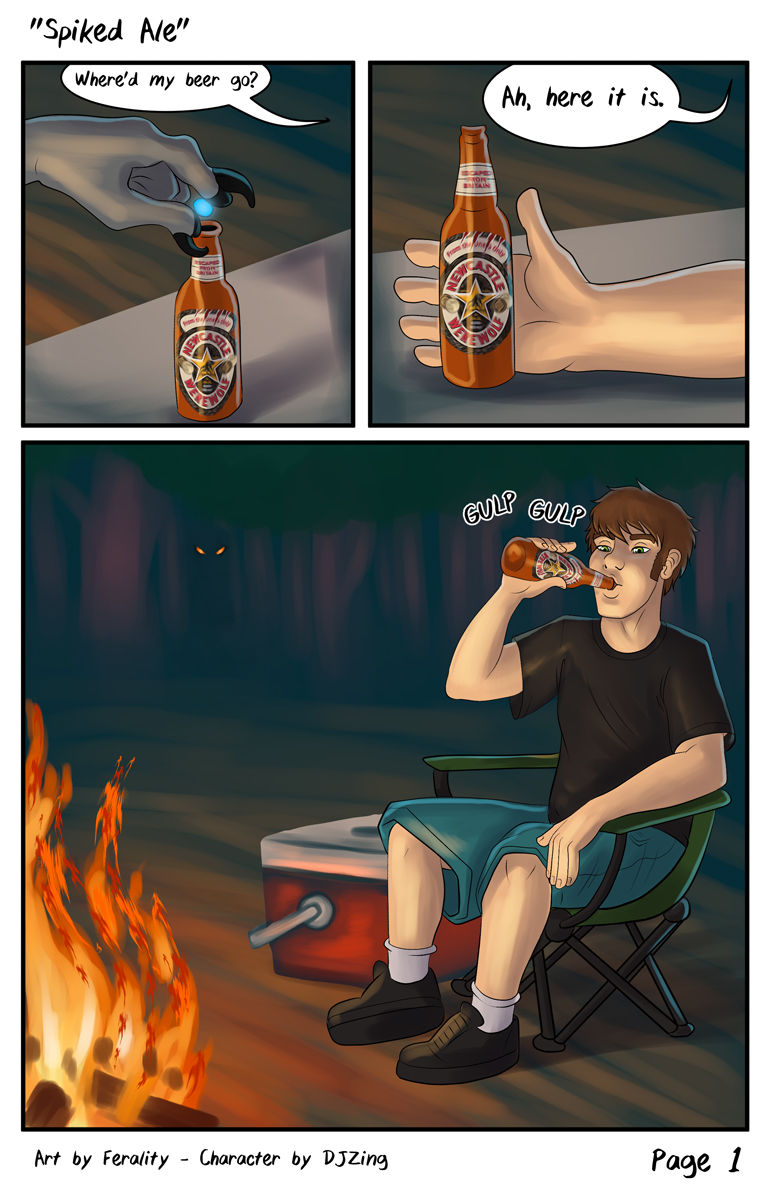 DJZing Comic page 1 full