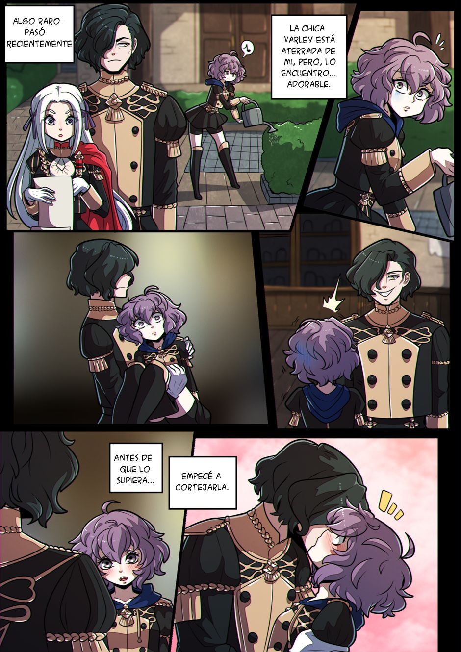 Courting Fear  -  - Complete page 4 full
