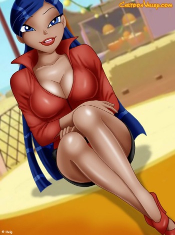 [CartoonValley] Musa dresses up sexy and naughty for an interview! cover