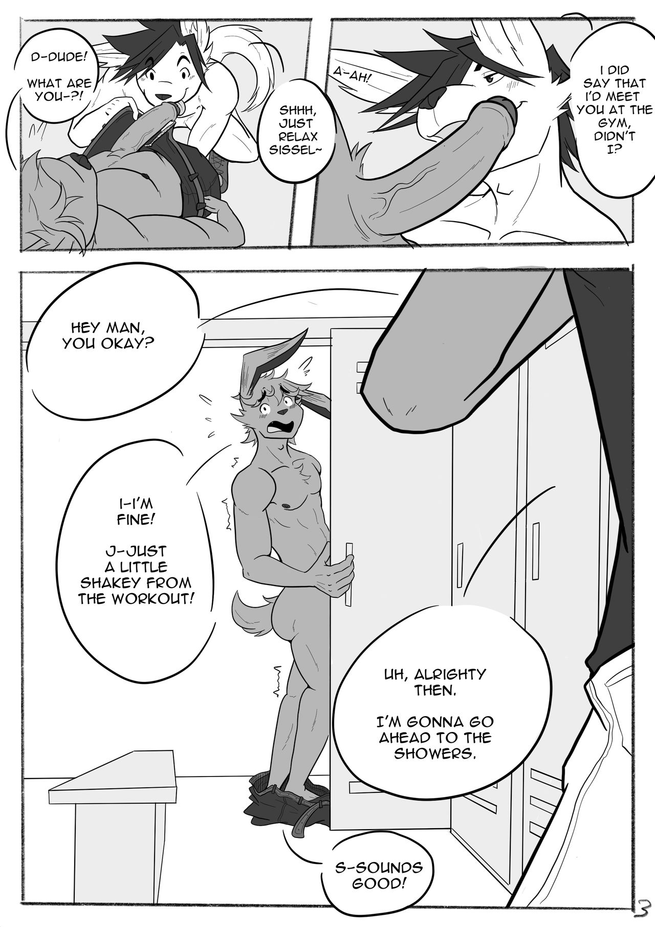 Sissel x Euca comic page 3 full