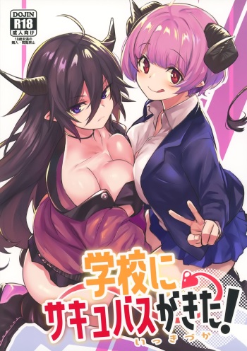 (COMITIA134) [Ikkizuka (Kizuka Kazuki)] Gakkou ni Succubus ga Kita! cover