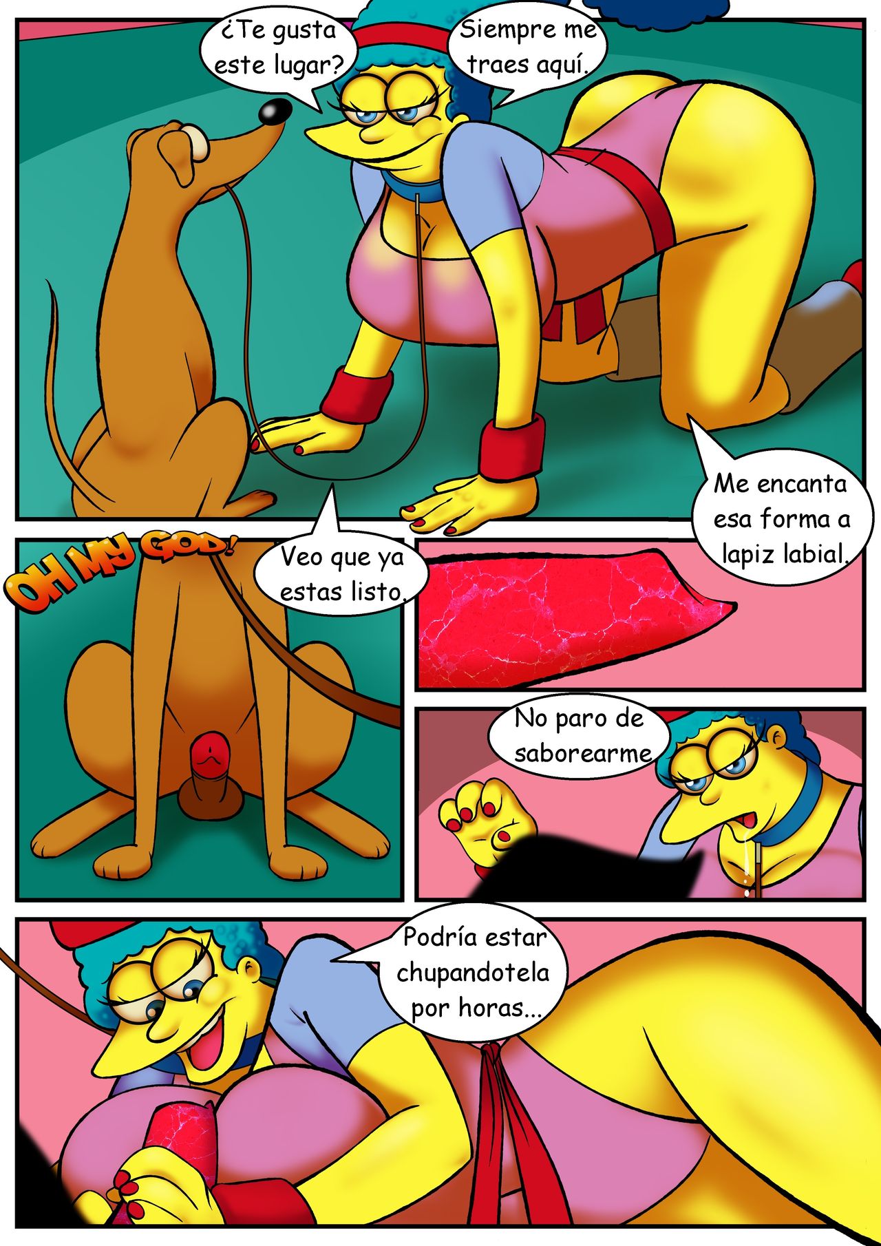 Simpsons xxx - Bestialidad ESPAÑOL - Page 4 - Comic Porn XXX