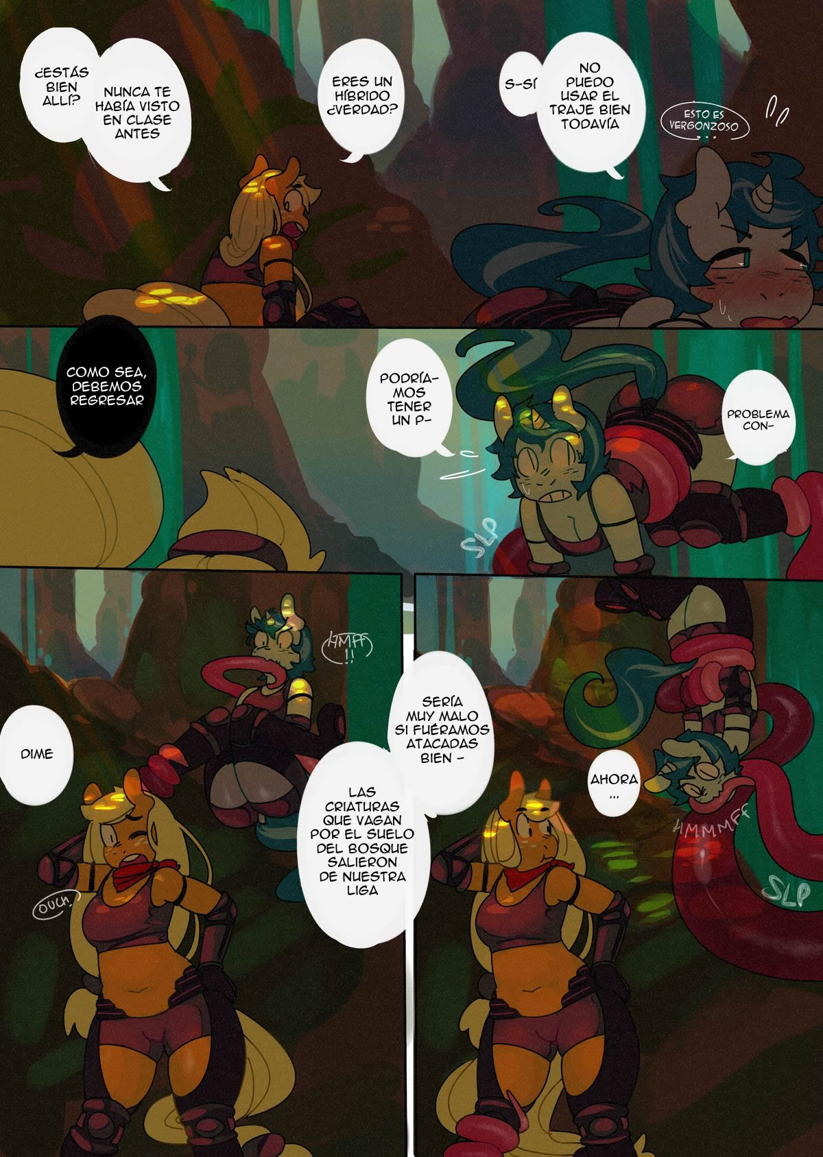 Academia Pony Capitulo 3: El Bosque Cubo page 11 full