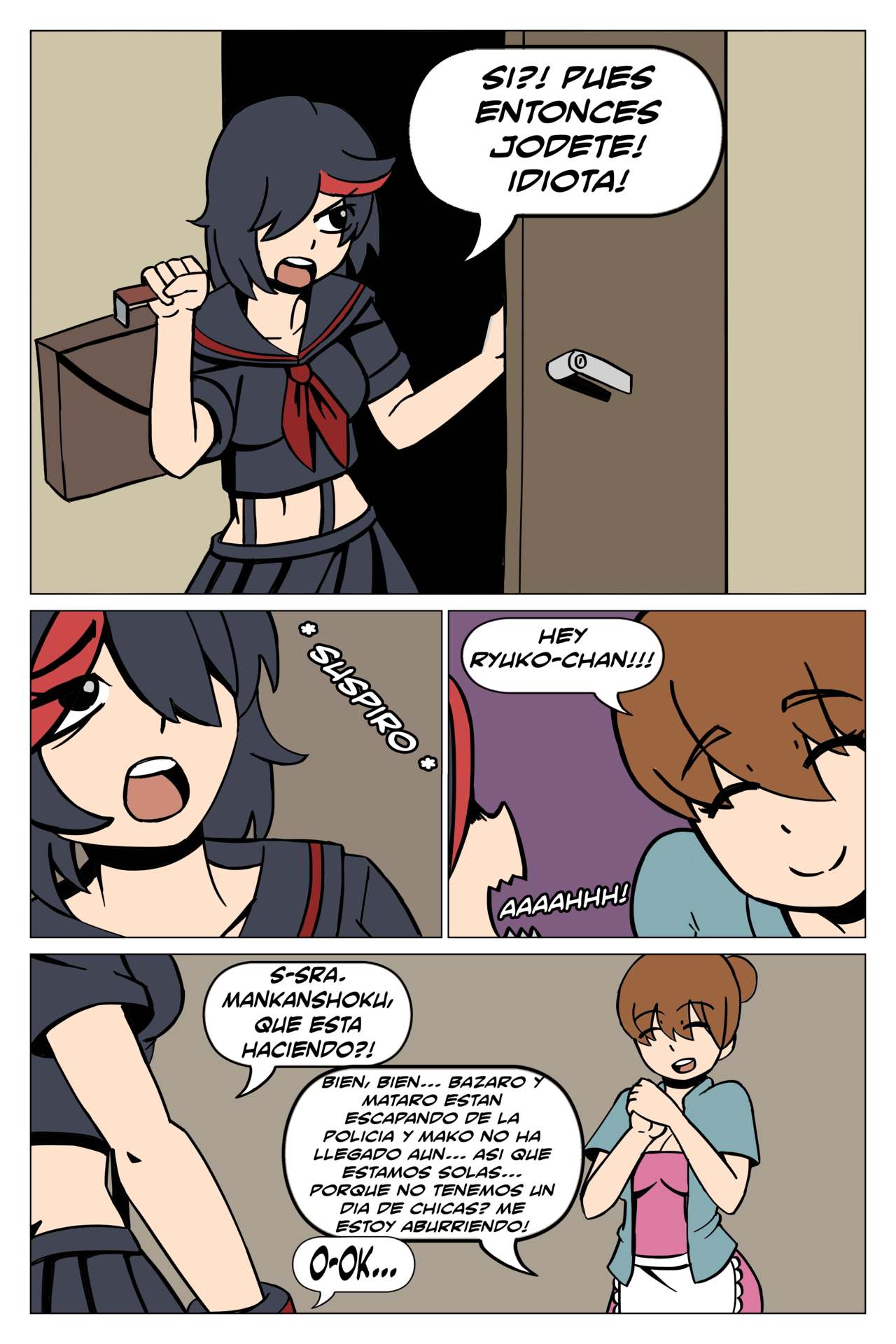 Kill la Kill - Relax day page 2 full