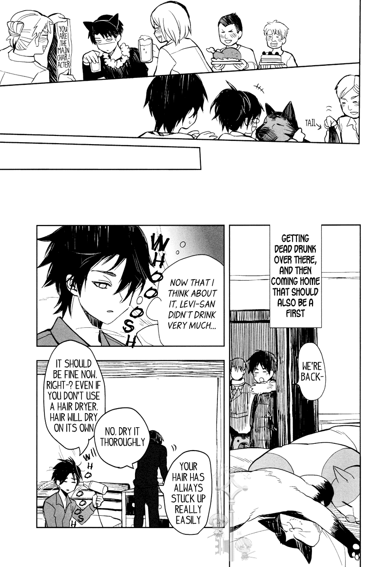 Hachiware to Levi-san  | The Black and White Cat and Levi-san page 11 full