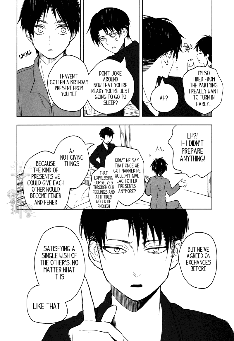 Hachiware to Levi-san  | The Black and White Cat and Levi-san page 12 full