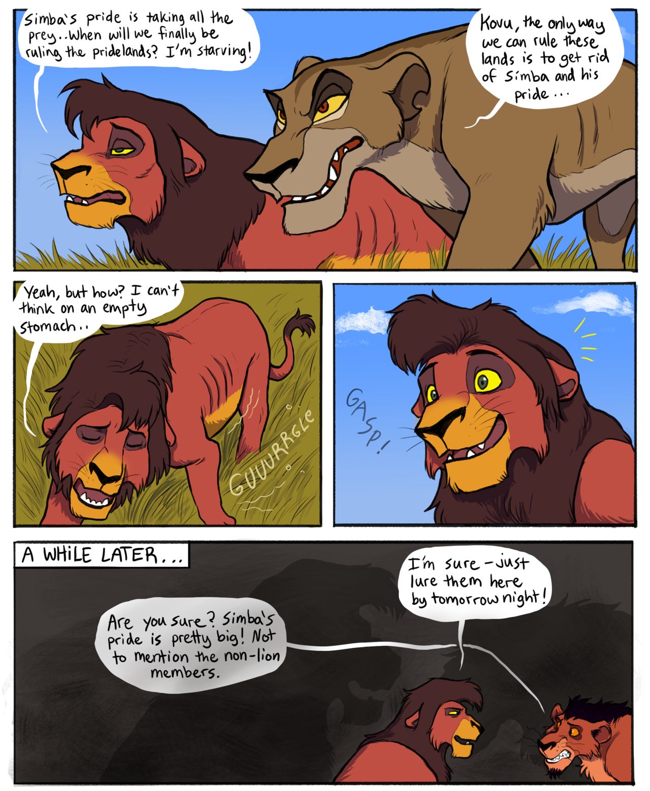 Kovu Sketchpack - Page 2 - Comic Porn XXX