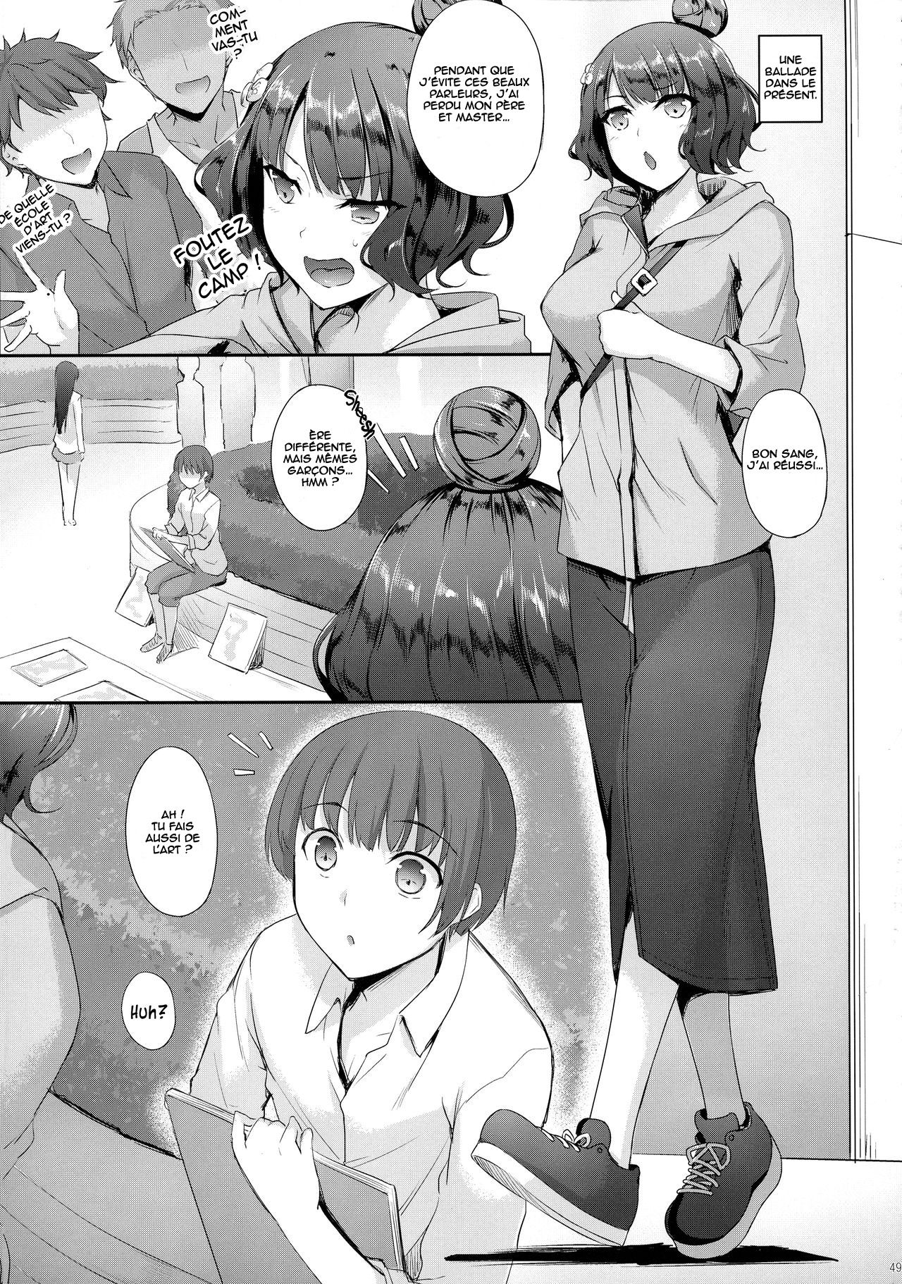 Hokusai-chan no Fudeoroshi page 3 full