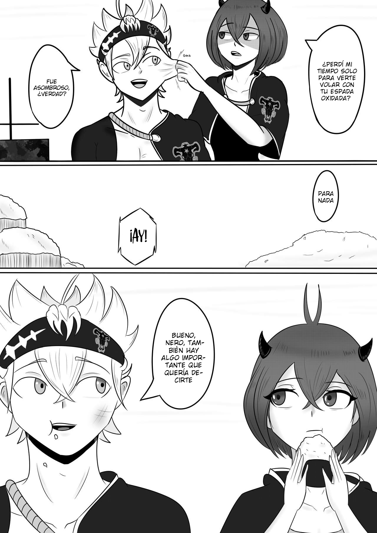 Black clover | Nuestro secreto page 3 full