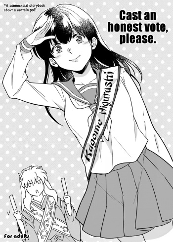 [Wanwano (Motobi)] Kiyoki Ippyou o Onegai shimasu | Cast an honest vote, please (Inuyasha) [English] [EHCove] [Digital] cover