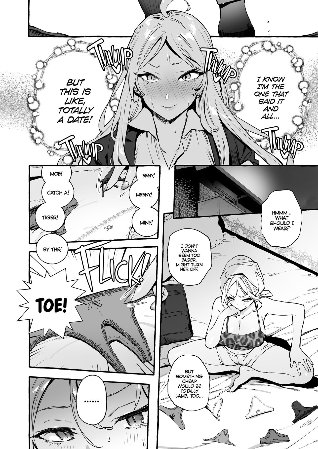 Futanari-san to Nonke-san♀Hatsu Date Hen | Straight Girl Meets Futa: The First Date page 10 full